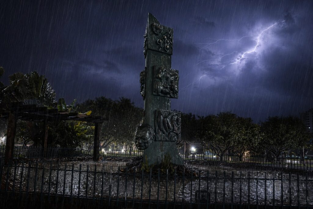 Chuva intensa atinge Sorriso e volume passa de 46 mm em pouc
