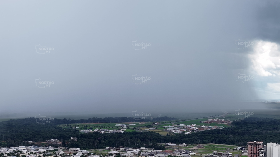 Fim de semana será de calor e pancadas de chuva em MT; Sorri