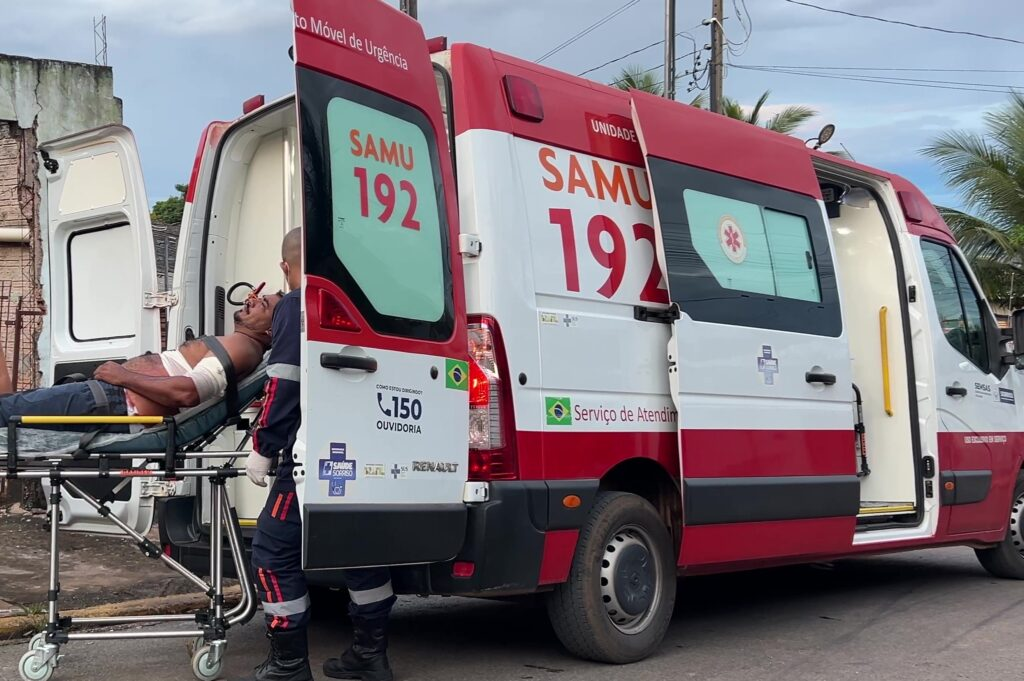 Confraternização familiar termina em briga e homem é esfaque