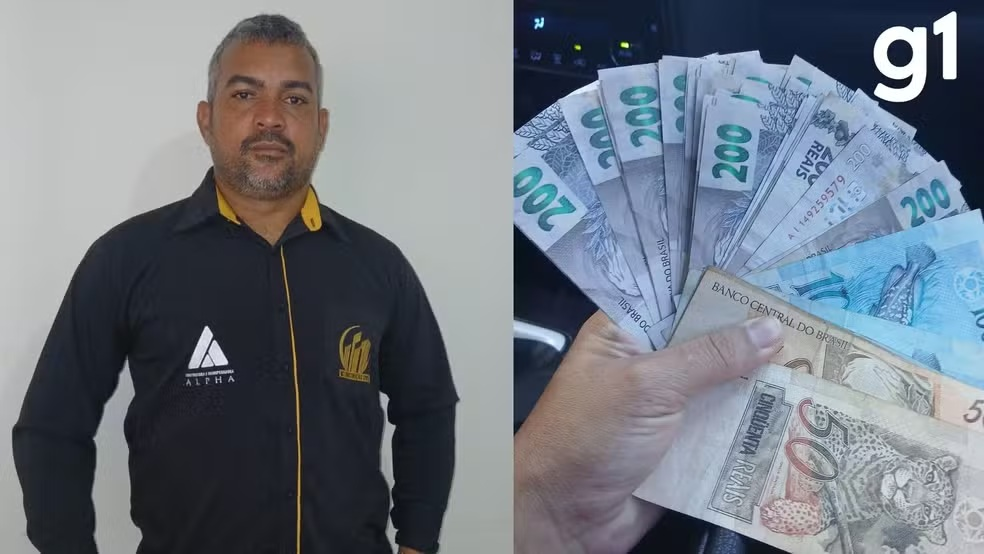 Empresário encontra R$ 10 mil em caçamba de lixo e devolve d